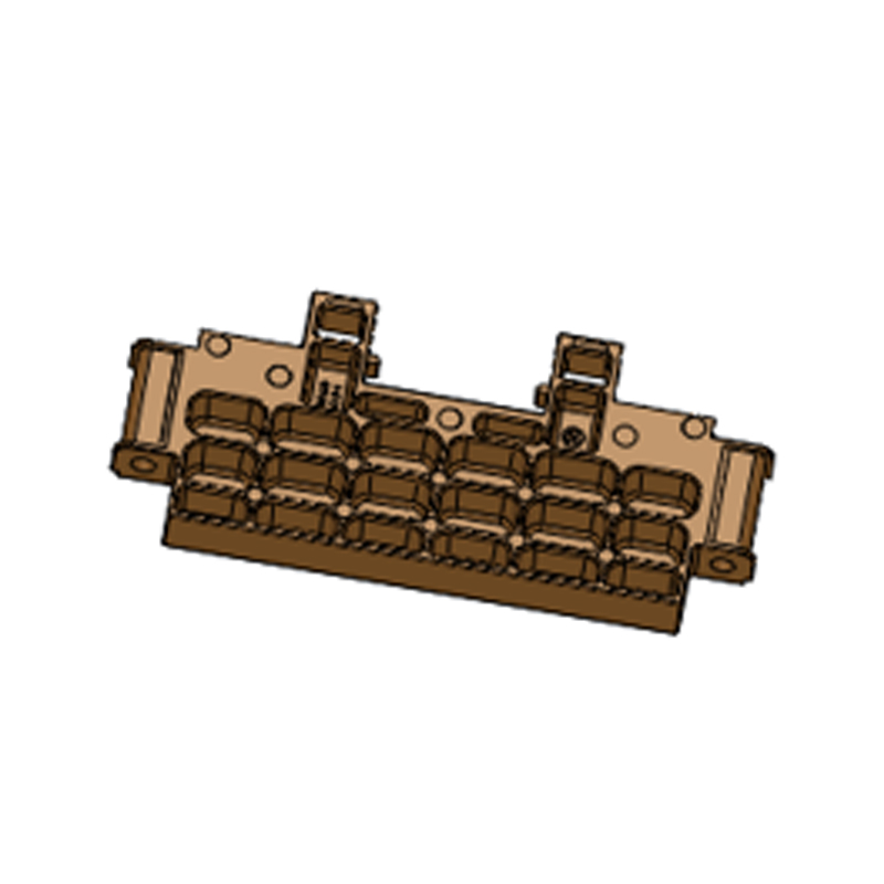 Plat petak bateri penyemperitan aloi aluminium Plat petak bateri penyemperitan aloi aluminium